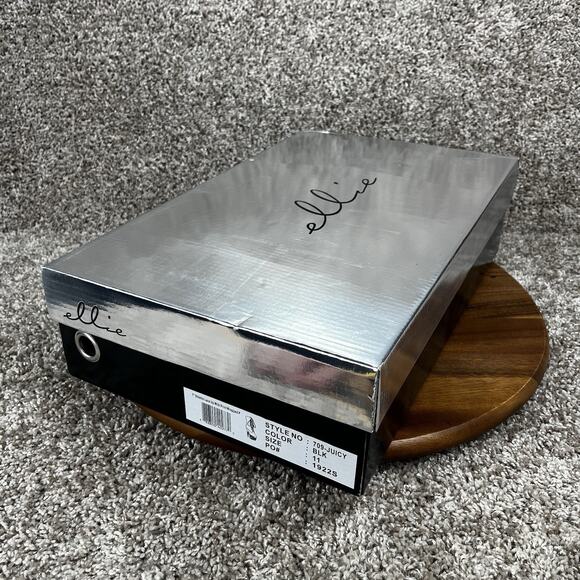 Ellie 7" Stiletto Women's 11 Lace Up Boots Print Wrapped Pf Shoes 709/Juicy - Picture 10 of 10